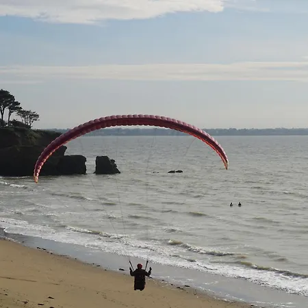 公寓 Calme Proche Avec Terrasse Sud, Parking Securise Et Equipements Complets - Fr-1-306-909 圣布里文莱丝皮恩